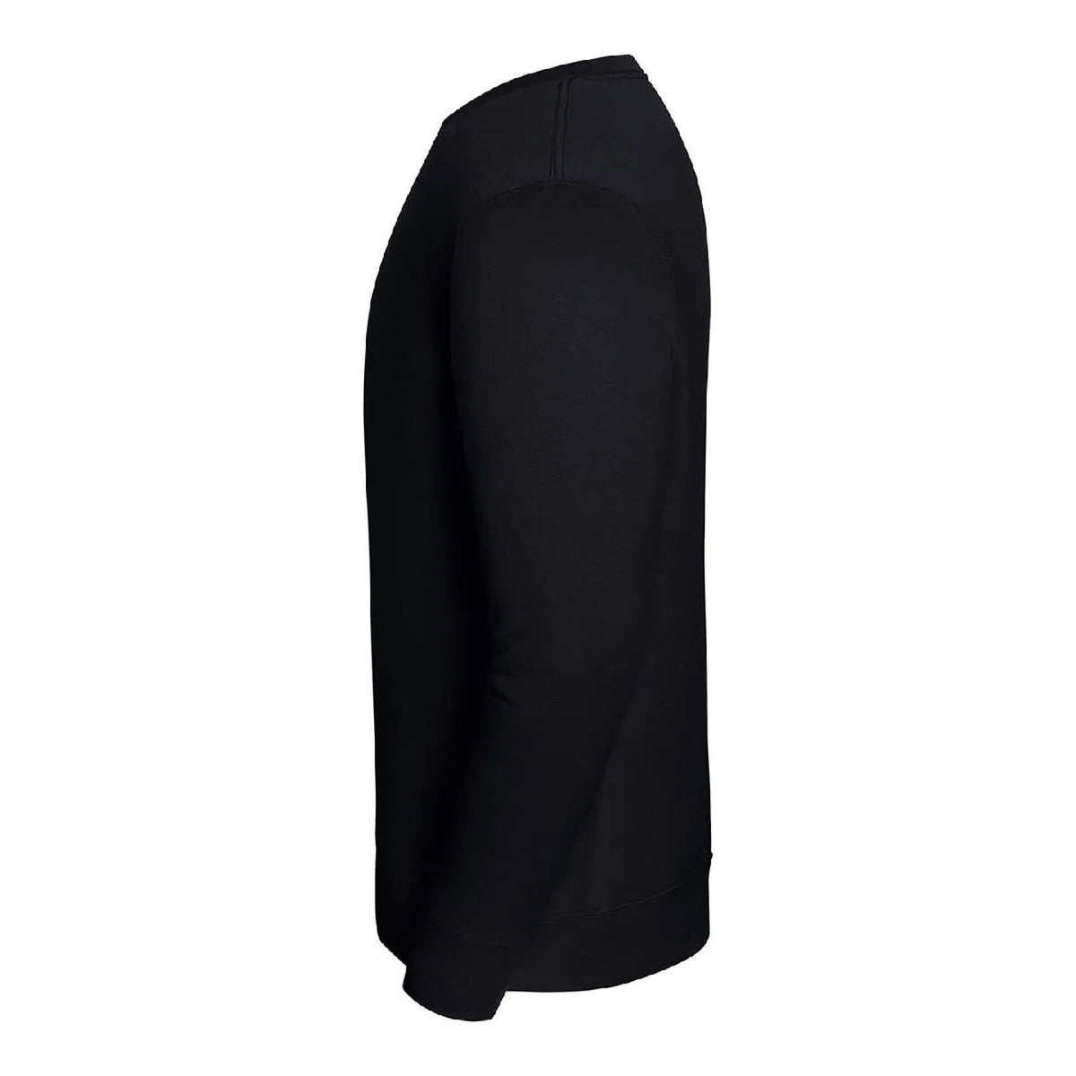 Black - Side - Fruit of the Loom Mens Iconic Premium Sweatshirt