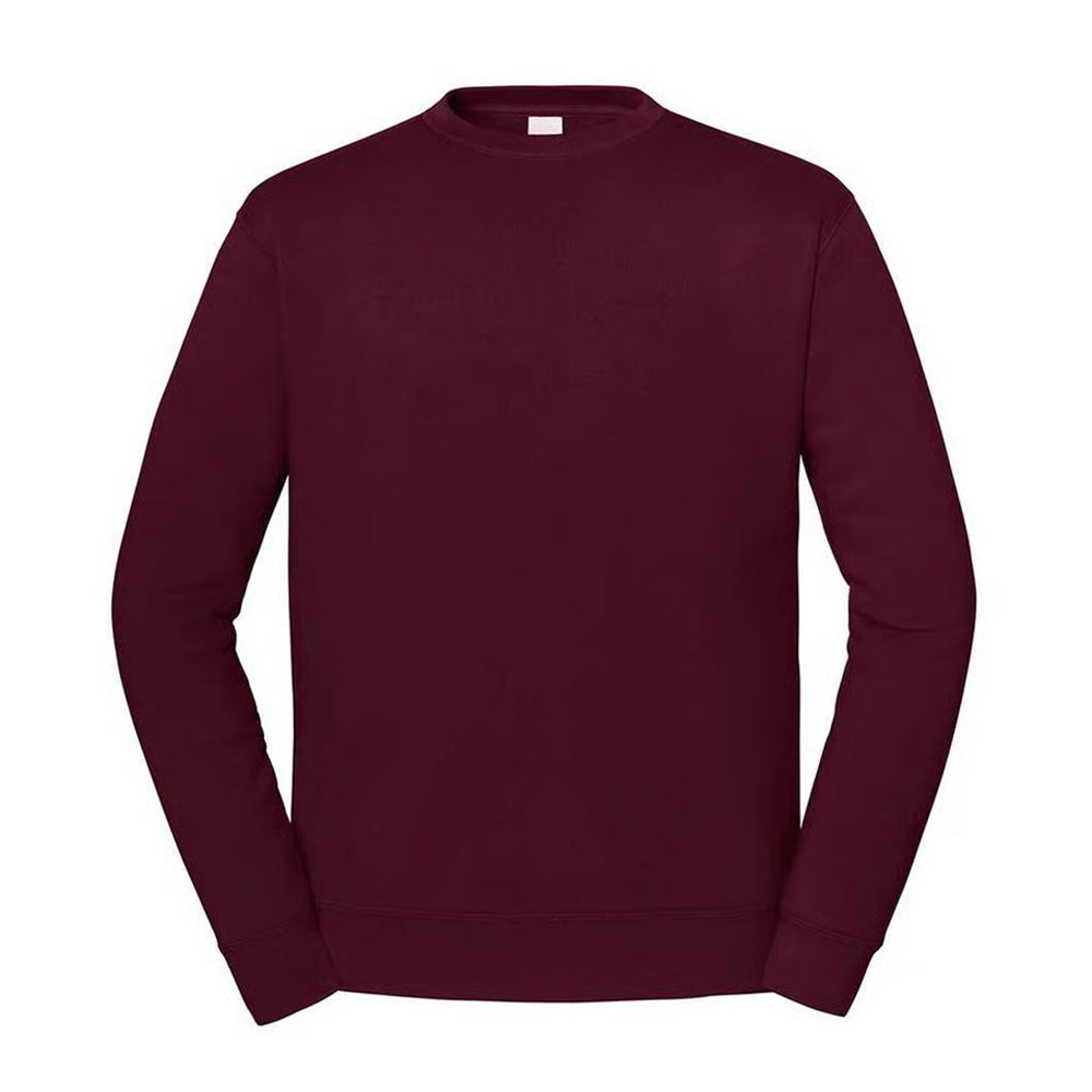 Burgundy - Front - Fruit of the Loom Mens Iconic Premium Sweatshirt