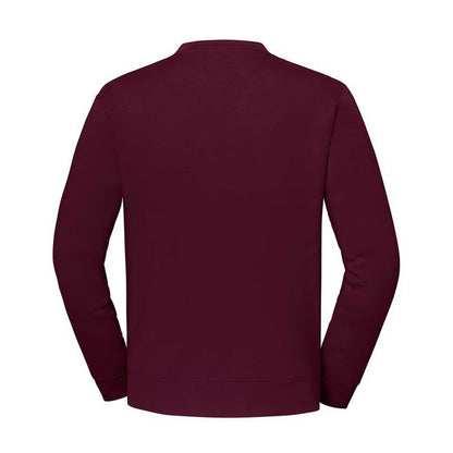Burgundy - Back - Fruit of the Loom Mens Iconic Premium Sweatshirt