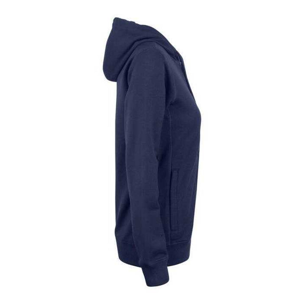 Dark Navy - Lifestyle - Clique Womens-Ladies Premium Organic Cotton Full Zip Hoodie