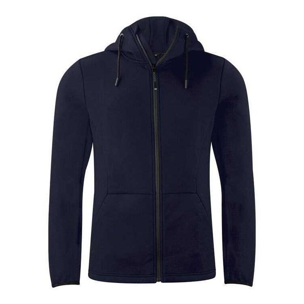Dark Navy - Front - Cutter & Buck Mens Pemberton Lightweight Full Zip Hoodie