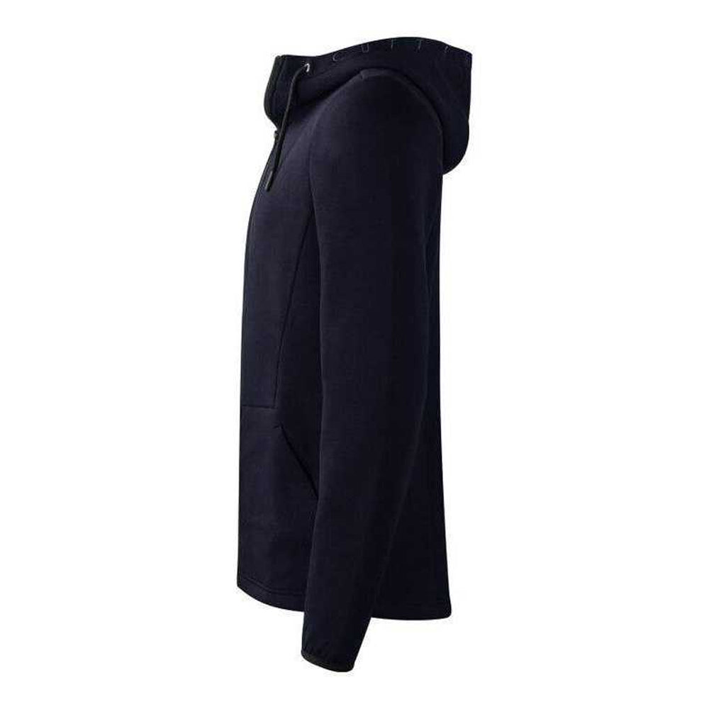 Dark Navy - Side - Cutter & Buck Mens Pemberton Lightweight Full Zip Hoodie