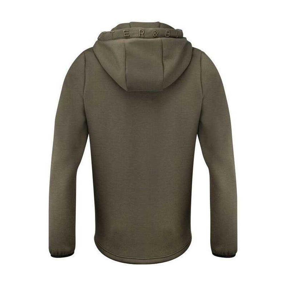 Ivy Green - Back - Cutter & Buck Mens Pemberton Lightweight Full Zip Hoodie
