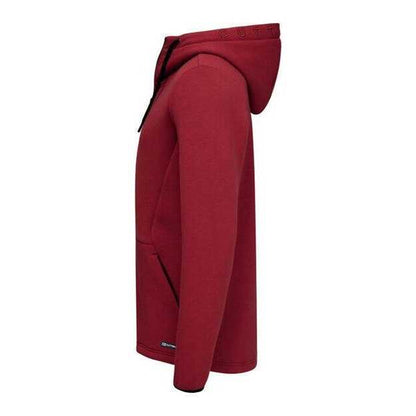 Biking Red - Side - Cutter & Buck Mens Pemberton Lightweight Full Zip Hoodie
