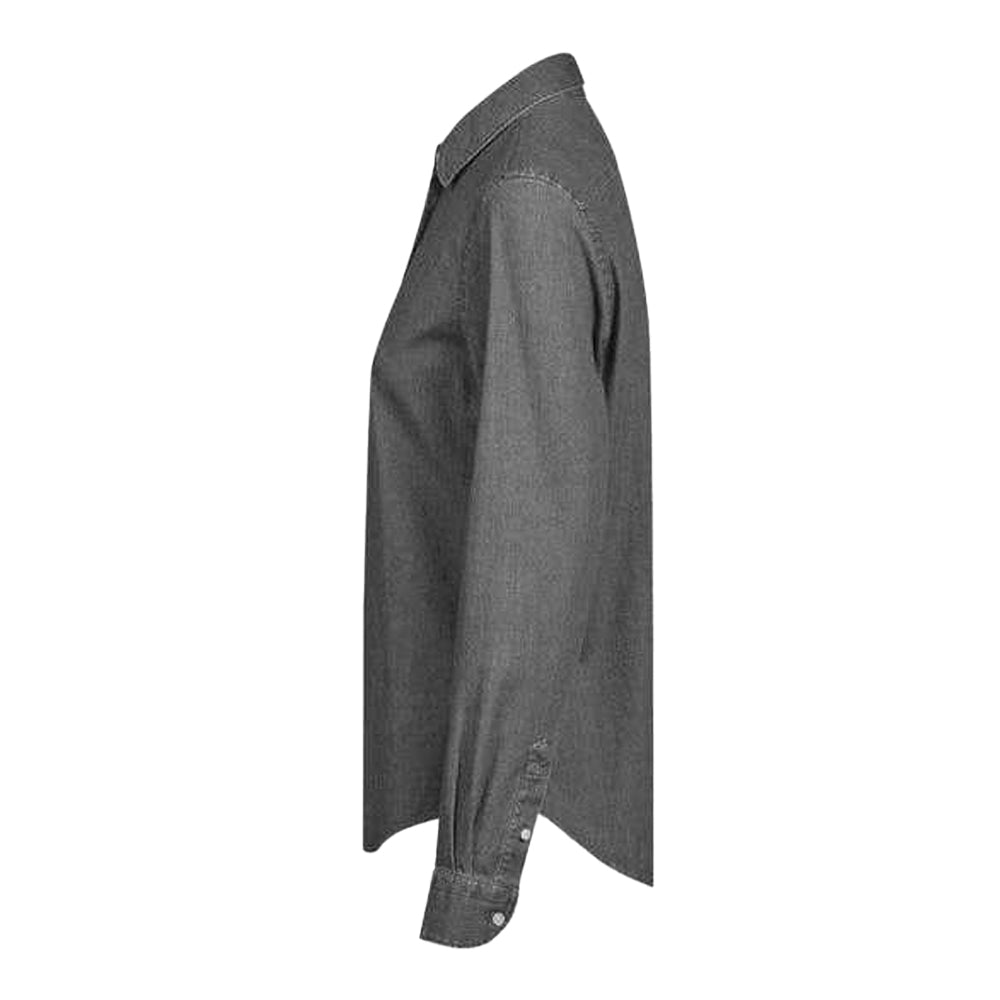 Black Denim - Side - Tee Jays Womens-Ladies Denim Shirt