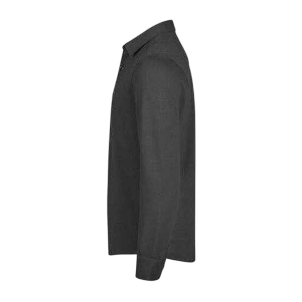 Black - Side - Tee Jays Mens Luxury Stretch Tailored Shirt