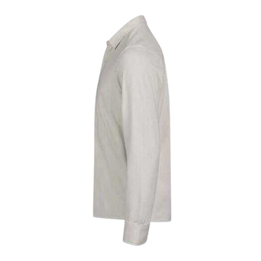 Cement - Side - Tee Jays Mens Luxury Stretch Tailored Shirt