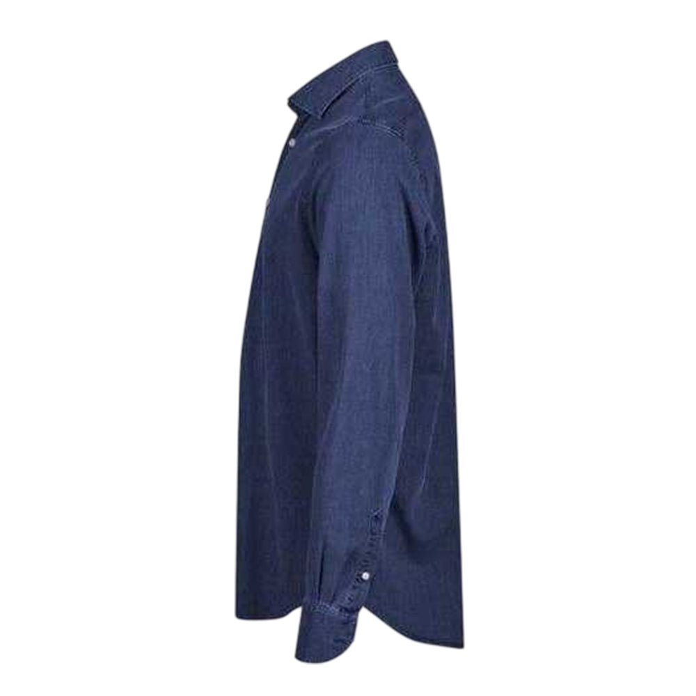 Blue Denim - Side - Tee Jays Mens Denim Shirt