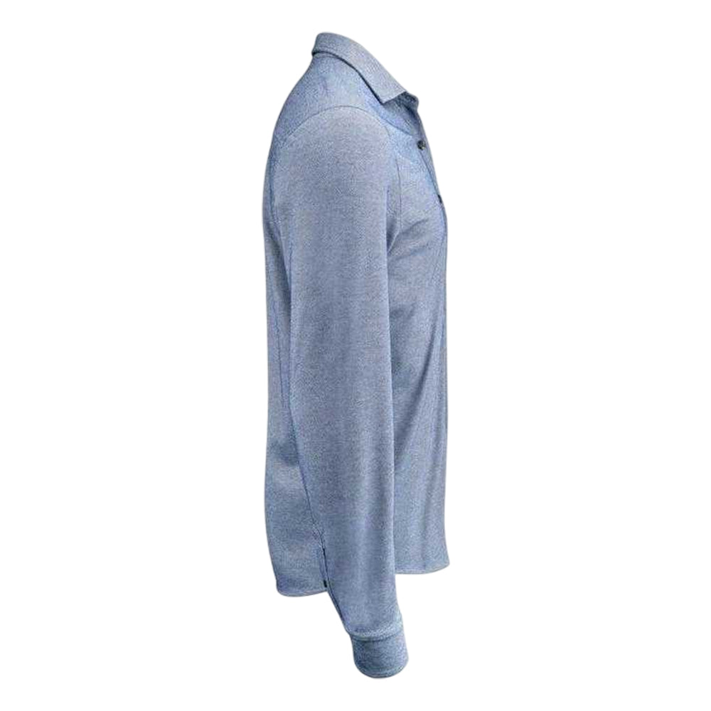 Indigo-Melange - Lifestyle - Cutter & Buck Mens Advantage Shirt