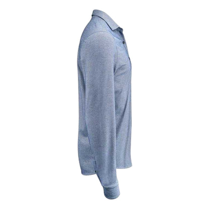 Indigo-Melange - Lifestyle - Cutter & Buck Mens Advantage Shirt