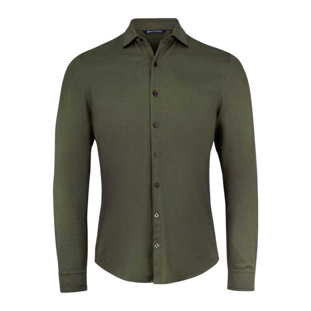 Ivy Green - Front - Cutter & Buck Mens Advantage Shirt