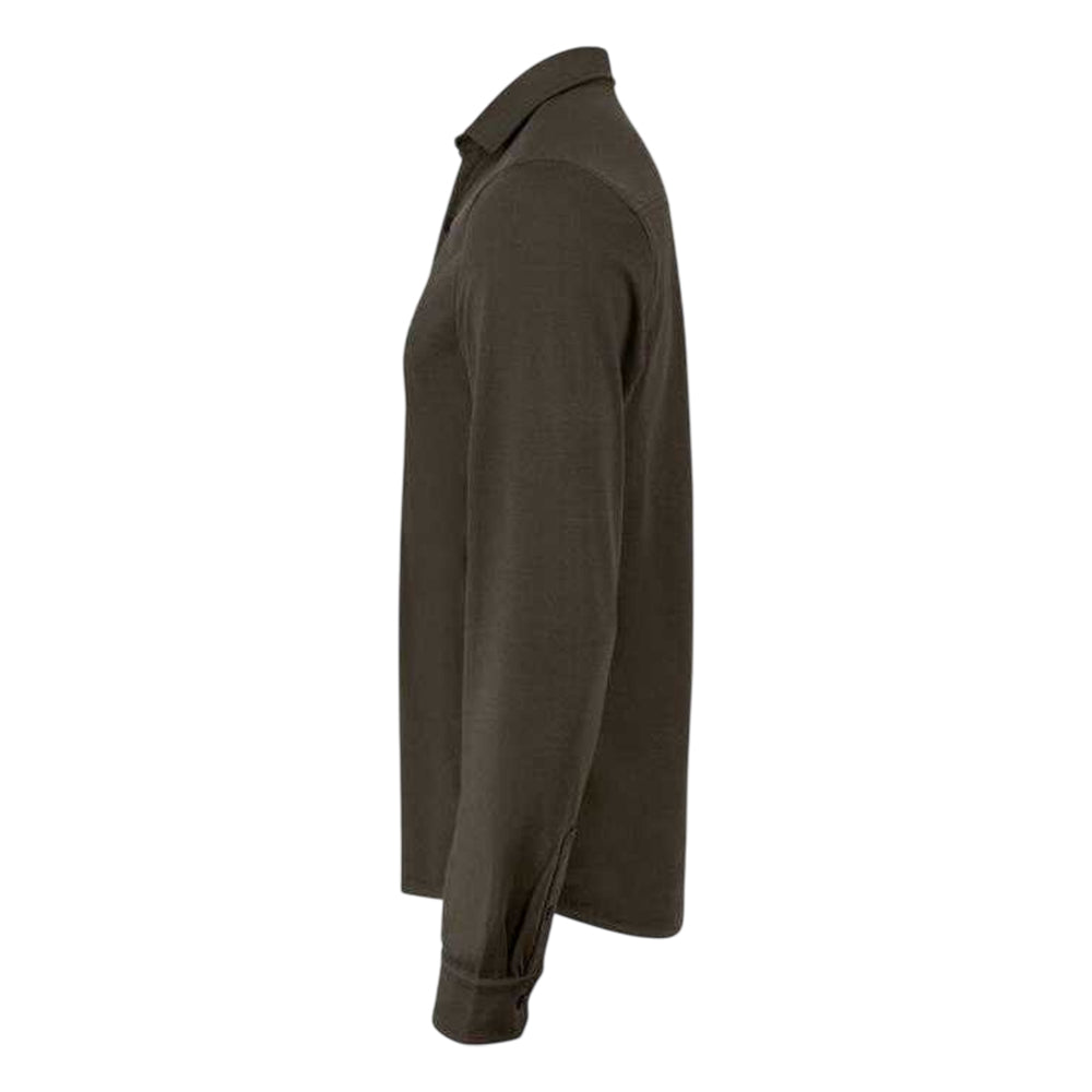 Ivy Green - Side - Cutter & Buck Mens Advantage Shirt