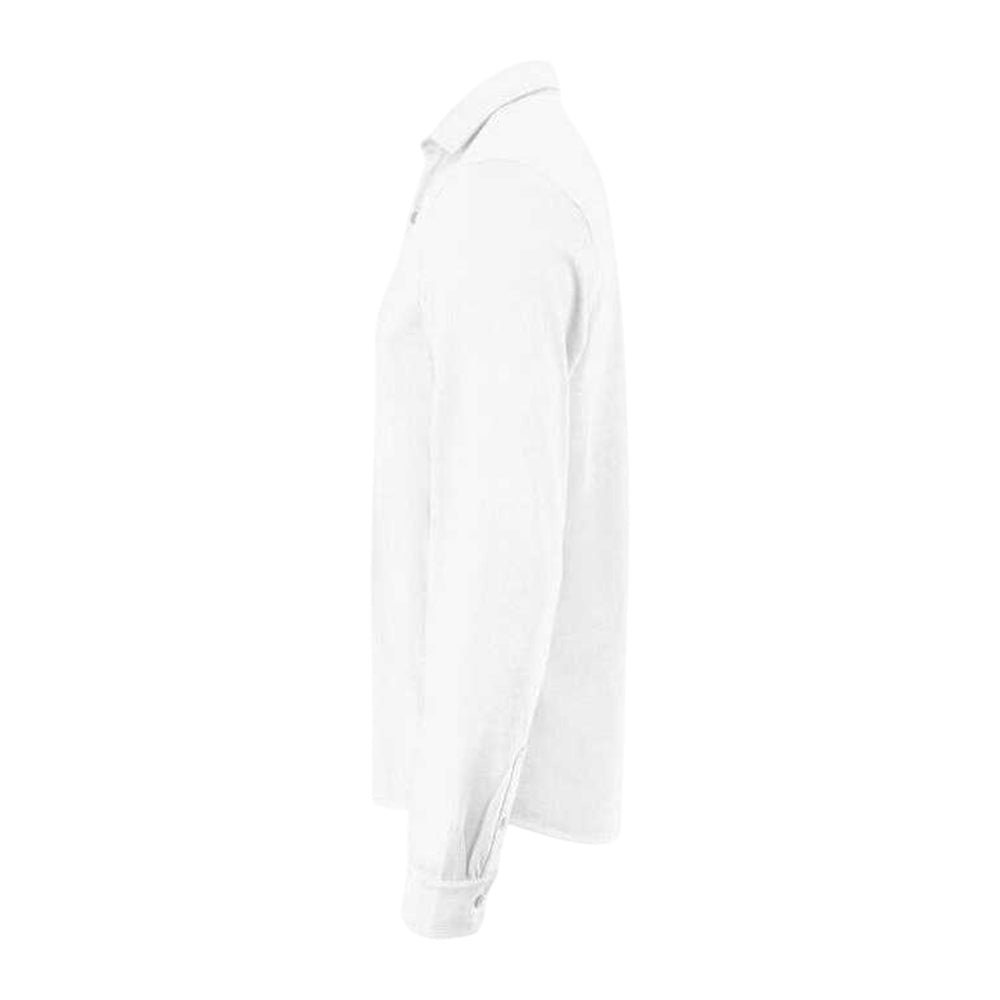 White - Side - Cutter & Buck Mens Advantage Shirt