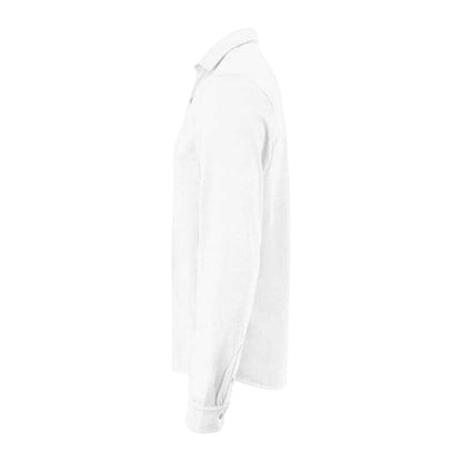White - Side - Cutter & Buck Mens Advantage Shirt