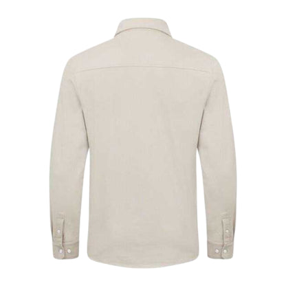 Beige - Back - Cutter & Buck Mens Advantage Shirt