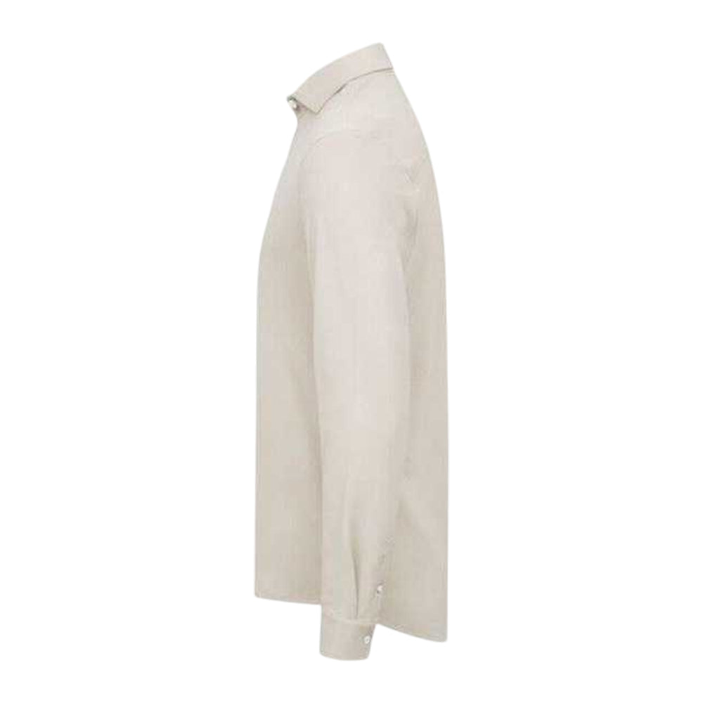 Beige - Side - Cutter & Buck Mens Advantage Shirt