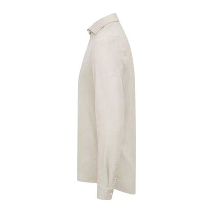Beige - Side - Cutter & Buck Mens Advantage Shirt
