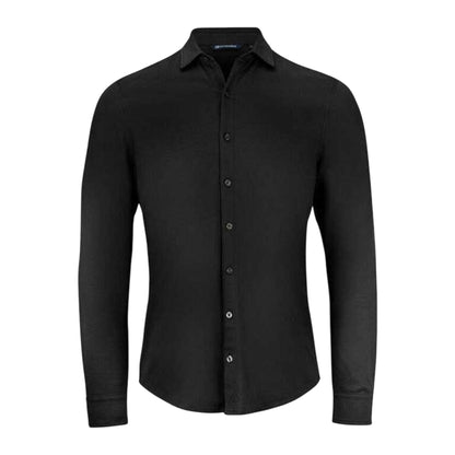 Black - Front - Cutter & Buck Mens Advantage Shirt