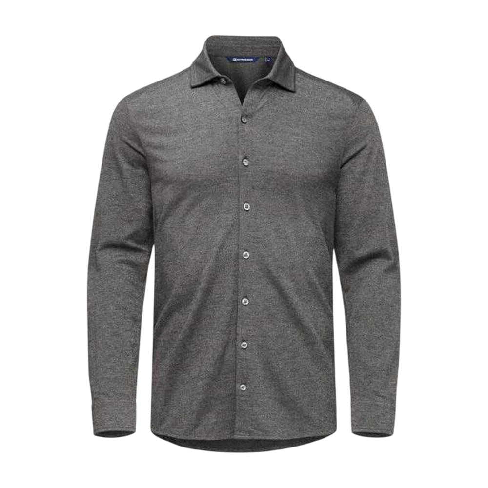 Anthracite - Front - Cutter & Buck Mens Advantage Shirt