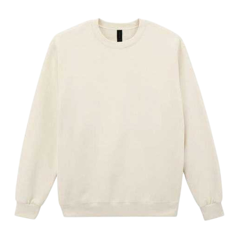 Off White - Front - Gildan Mens Hammer Maxweight Crew Neck Sweatshirt