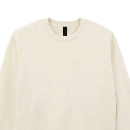 Off White - Back - Gildan Mens Hammer Maxweight Crew Neck Sweatshirt
