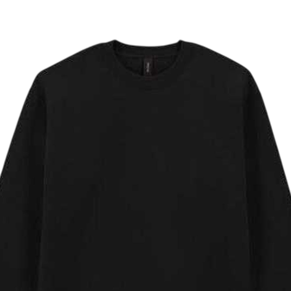 Pitch Black - Back - Gildan Mens Hammer Maxweight Crew Neck Sweatshirt