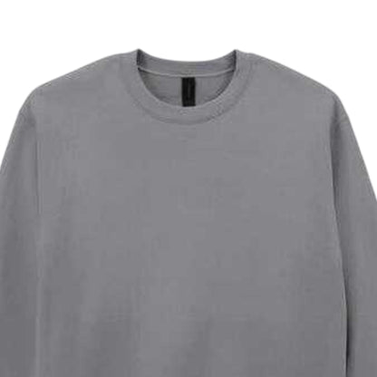 Gravel - Back - Gildan Mens Hammer Maxweight Crew Neck Sweatshirt