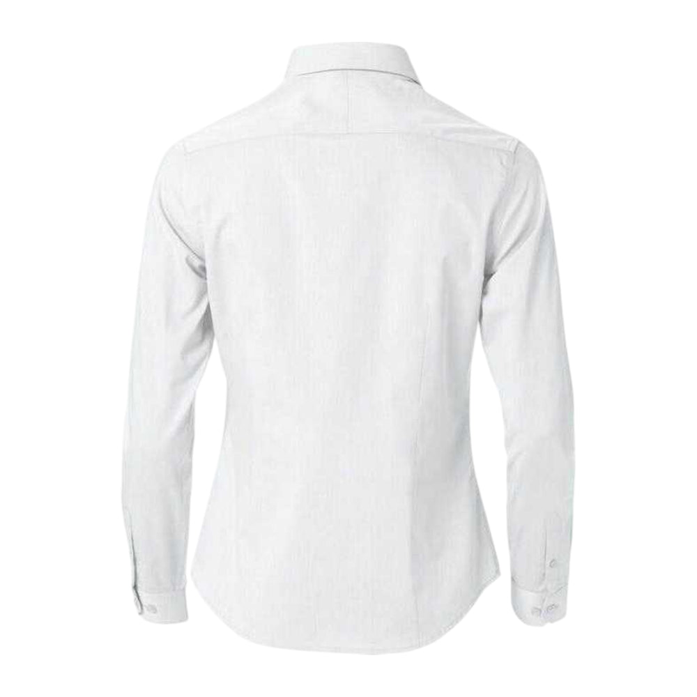 White - Back - Clique Womens-Ladies Clare Fitted Shirt
