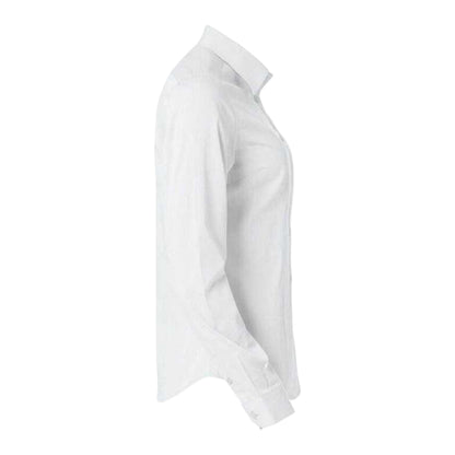 White - Lifestyle - Clique Womens-Ladies Clare Fitted Shirt