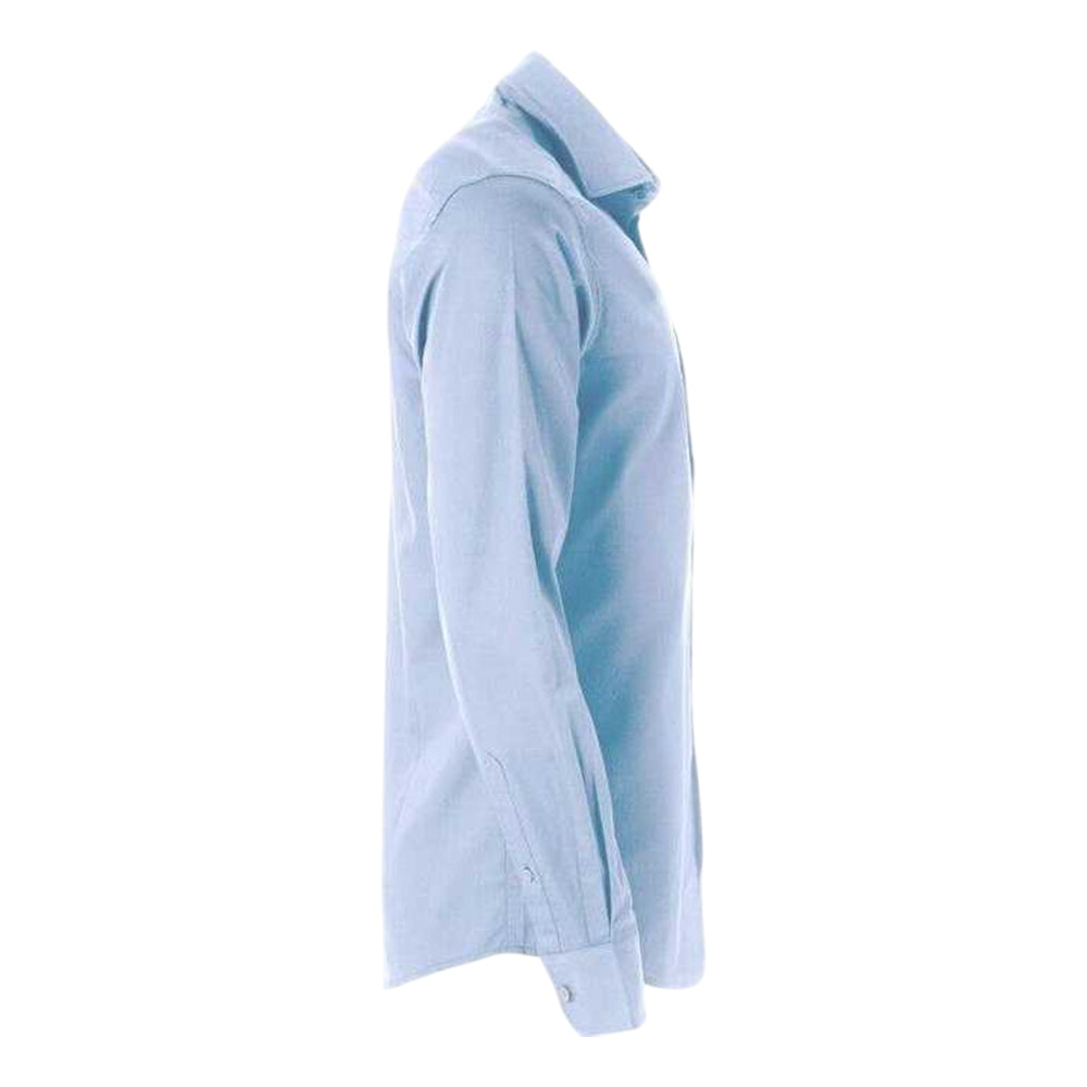 Light Blue - Side - Clique Mens Clark Regular Shirt