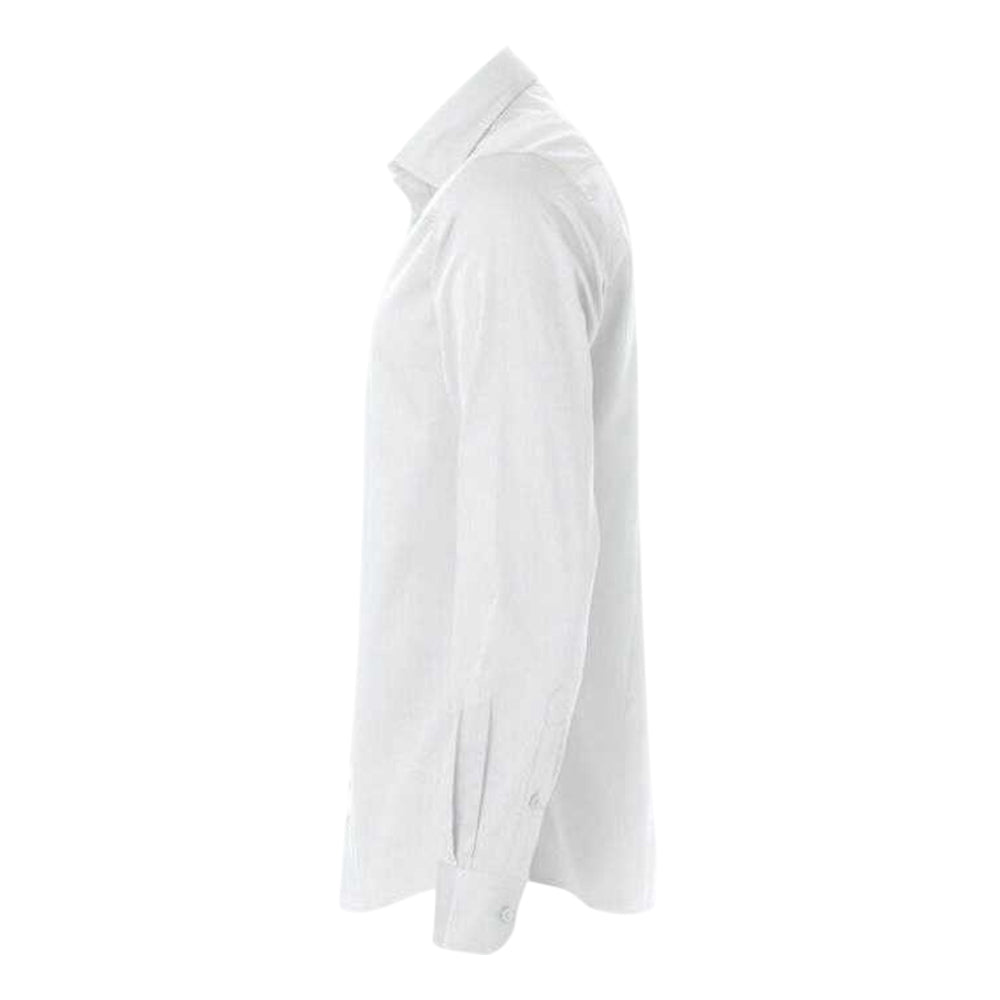 White - Side - Clique Mens Clark Regular Shirt