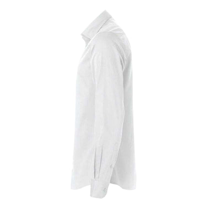 White - Side - Clique Mens Clark Regular Shirt