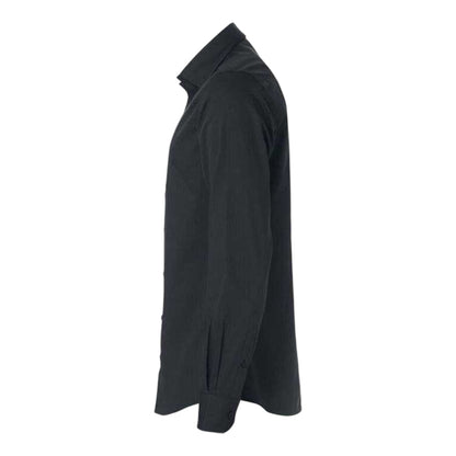 Black - Side - Clique Mens Clark Regular Shirt