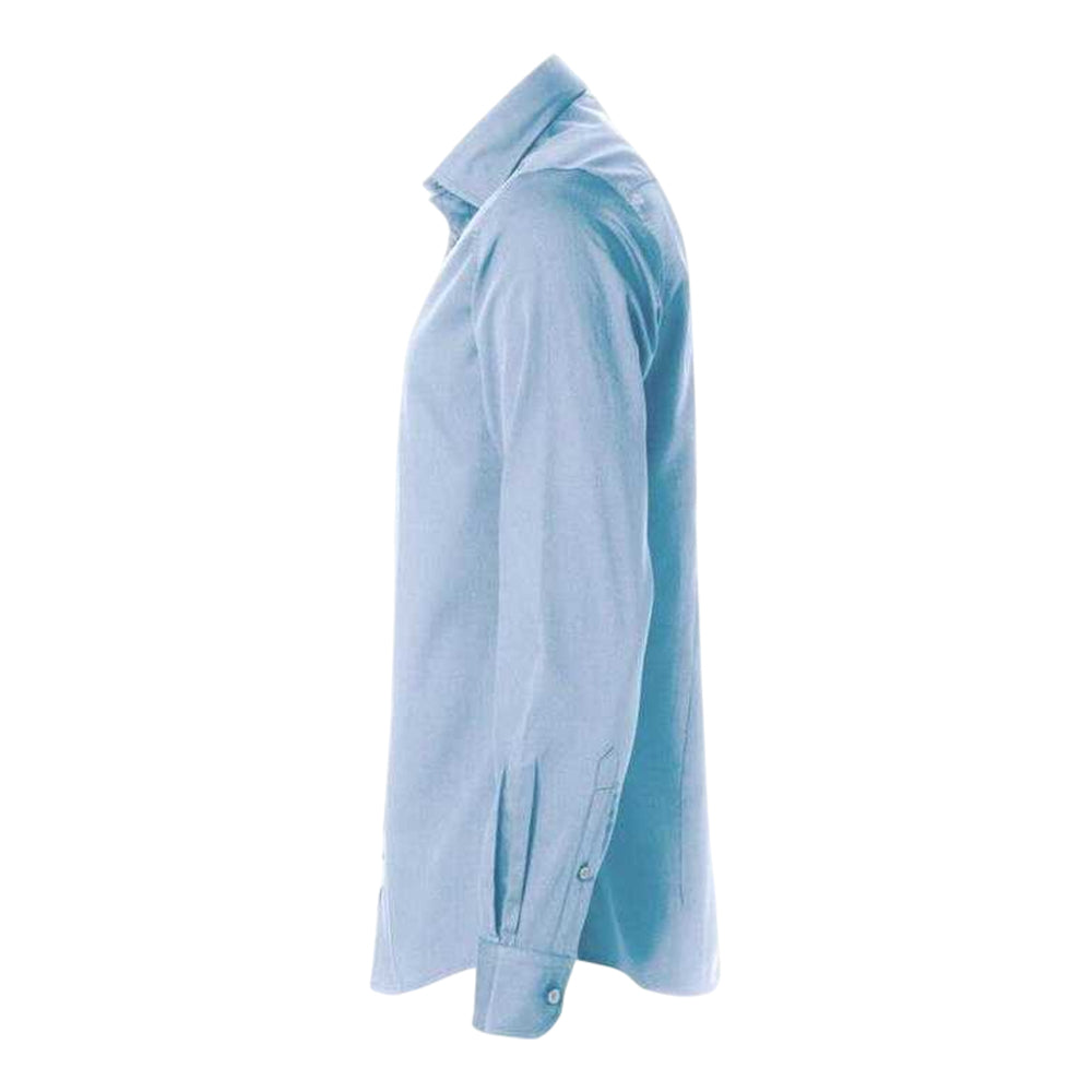 Light Blue - Back - Clique Mens Clark Regular Shirt