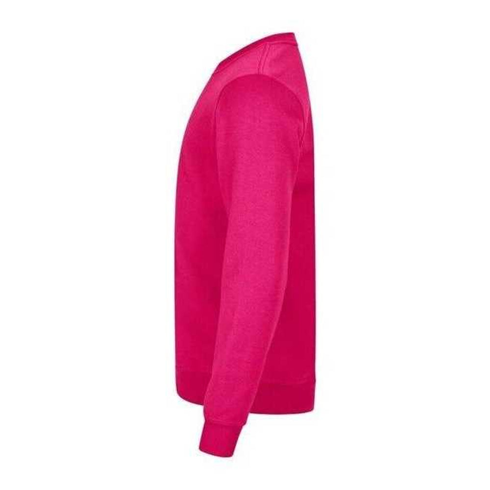 Bright Cerise - Side - Clique Unisex Adult Miami Sweatshirt