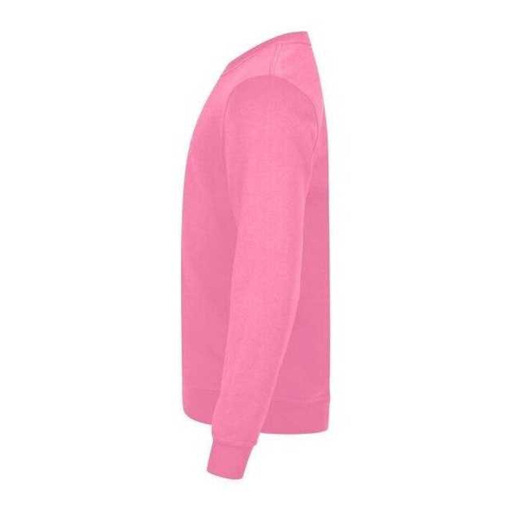 Bright Pink - Side - Clique Unisex Adult Miami Sweatshirt