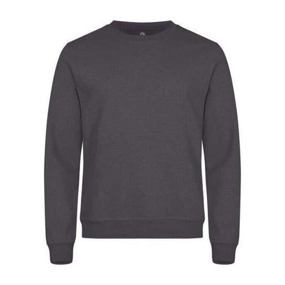 Metal Grey - Front - Clique Unisex Adult Miami Sweatshirt