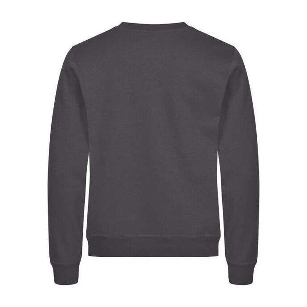 Metal Grey - Back - Clique Unisex Adult Miami Sweatshirt
