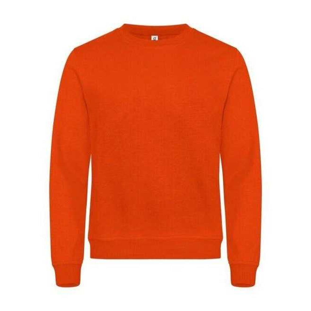 Orange - Front - Clique Unisex Adult Miami Sweatshirt