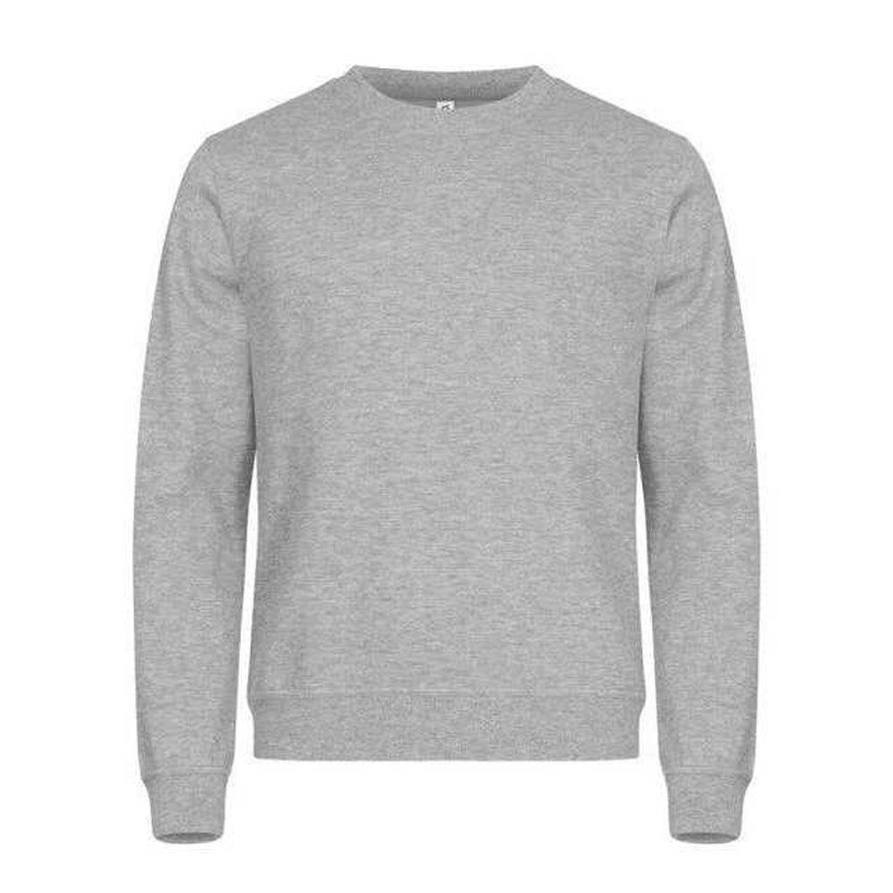 Ash - Front - Clique Unisex Adult Miami Sweatshirt
