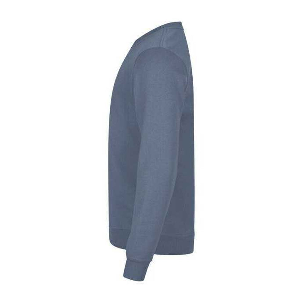 Steel Blue - Side - Clique Unisex Adult Miami Sweatshirt