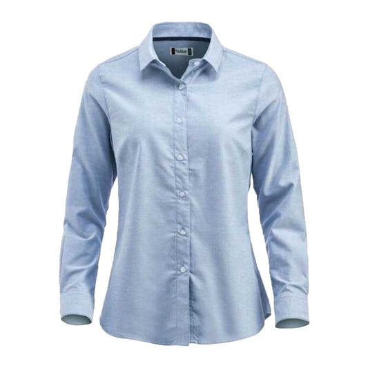Royal Blue - Front - Clique Womens-Ladies Garland Shirt