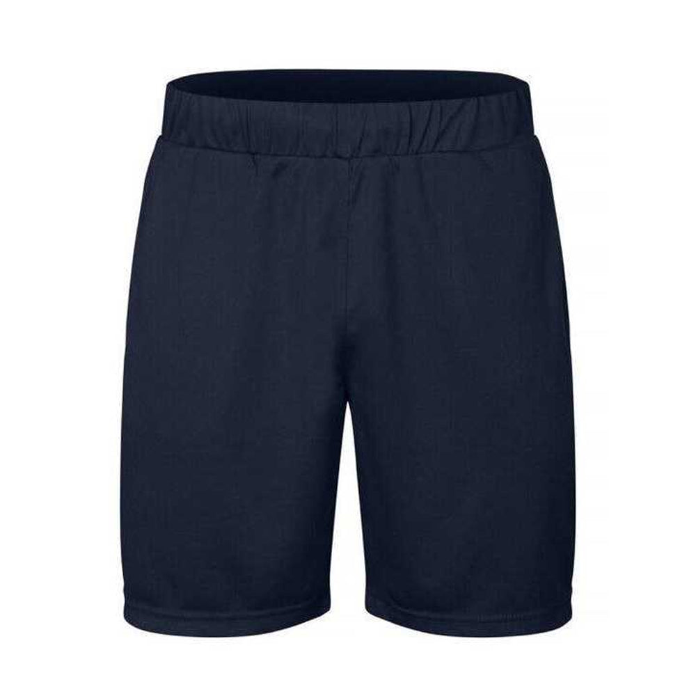 Dark Navy - Front - Clique Mens Basic Active Shorts