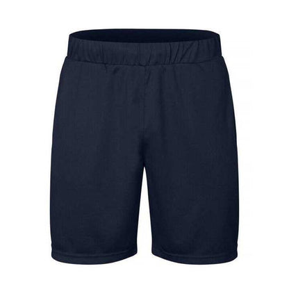 Dark Navy - Front - Clique Mens Basic Active Shorts