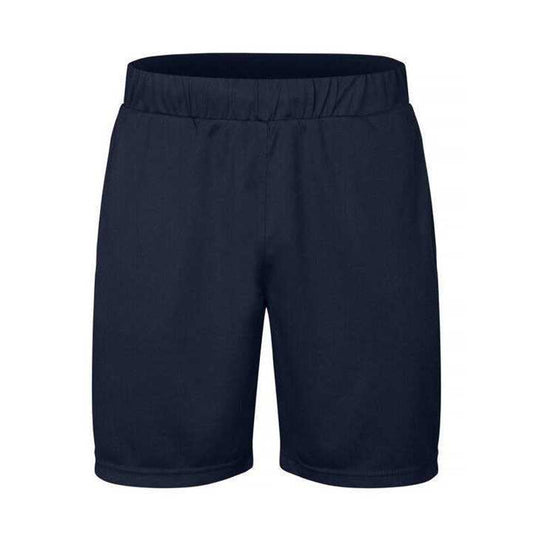 Dark Navy - Front - Clique Mens Basic Active Shorts
