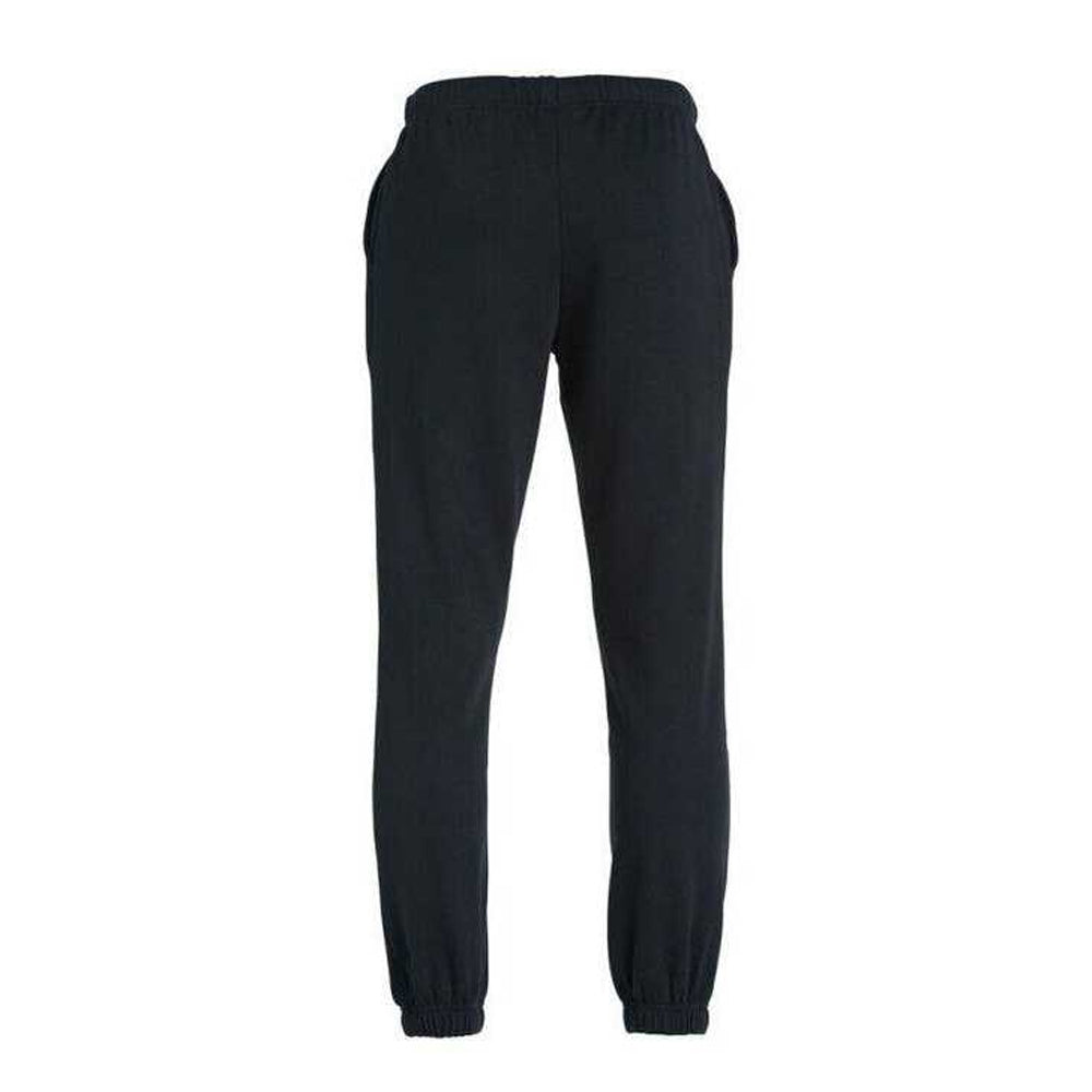 Black - Back - Clique Mens Basic Jogging Bottoms