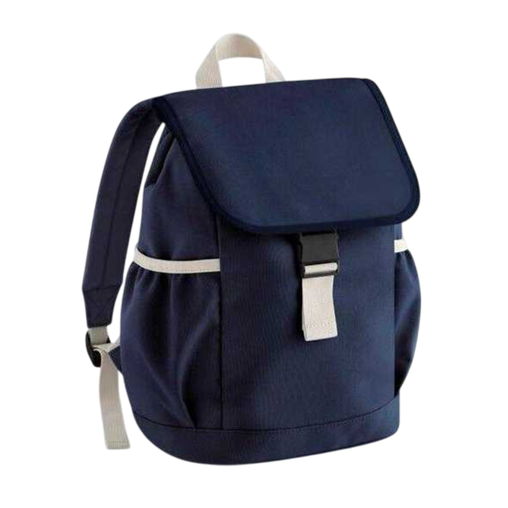 Navy - Front - Bagbase Childrens-Kids Adventure Backpack
