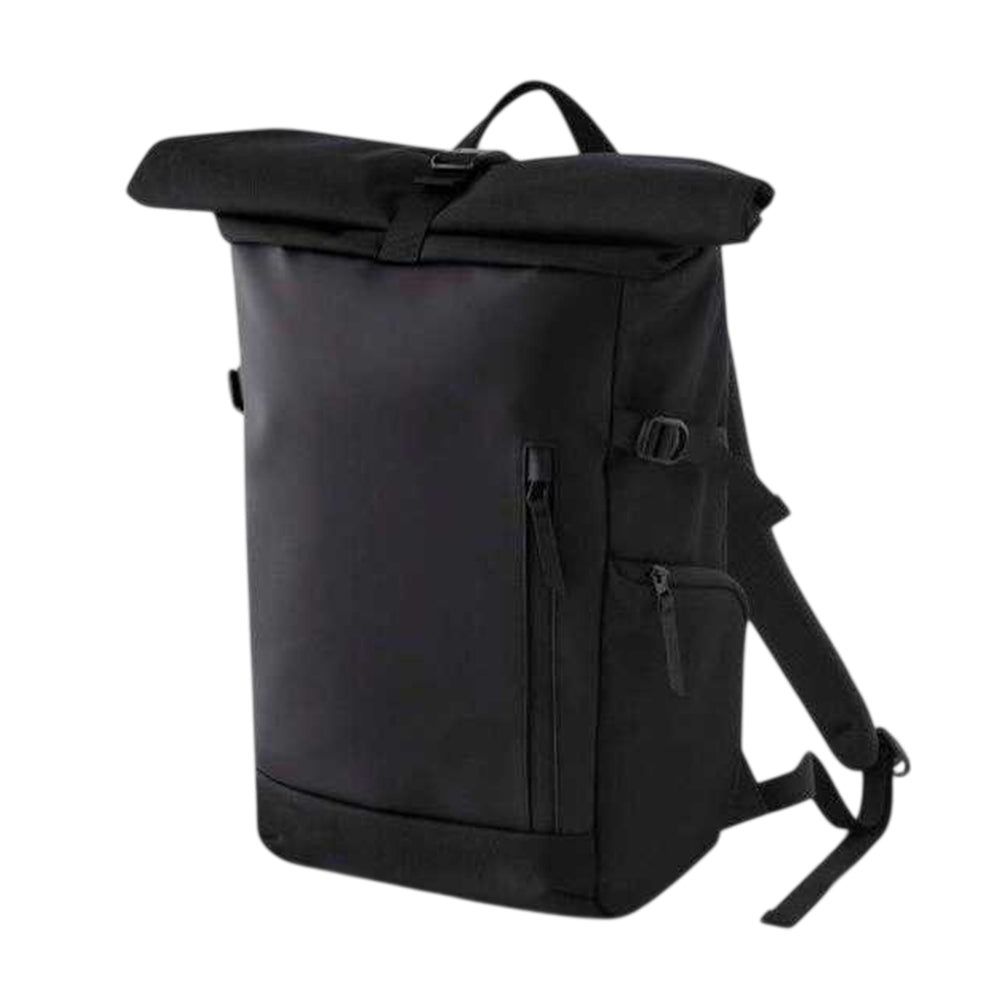 Black - Back - Quadra Zurich Roll Up Backpack
