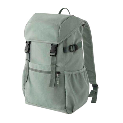 Dusty Green - Back - Bagbase Ramble Recycled Polyester Backpack