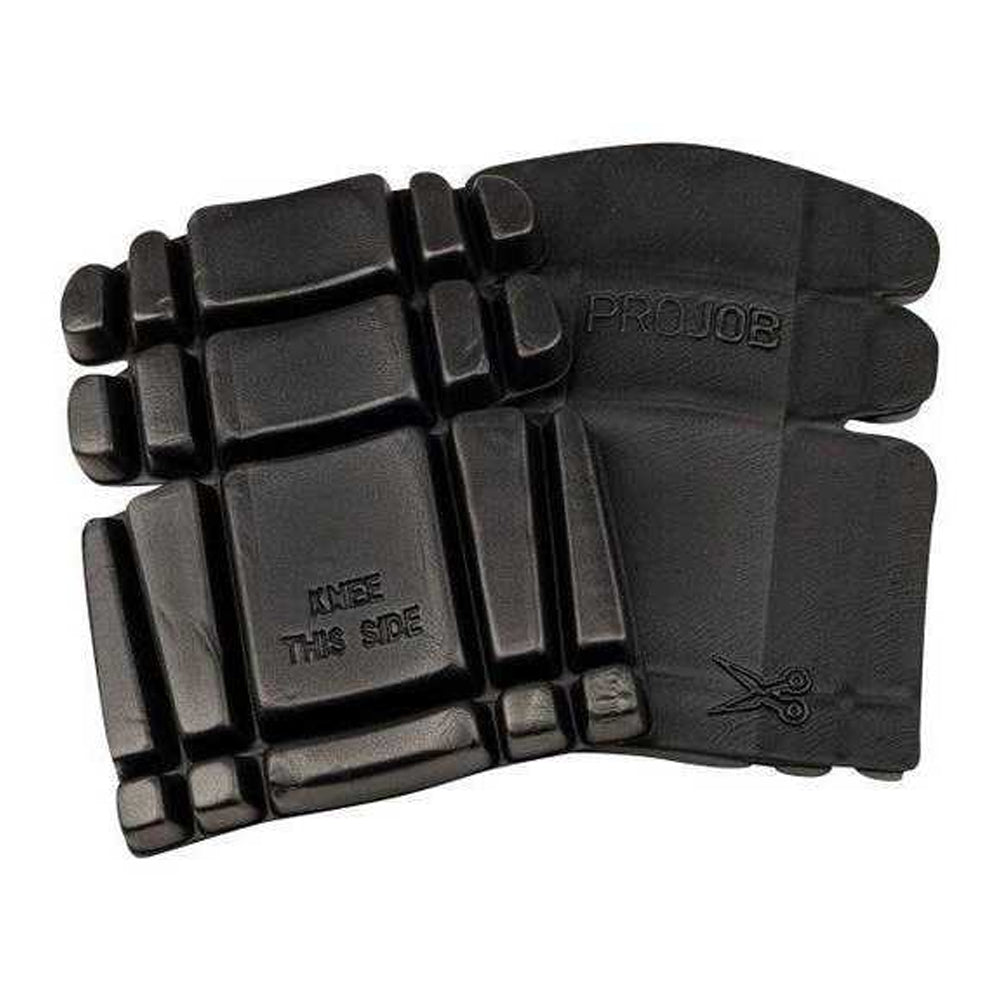 Black - Side - Projob 9057 Segmented Knee Pads